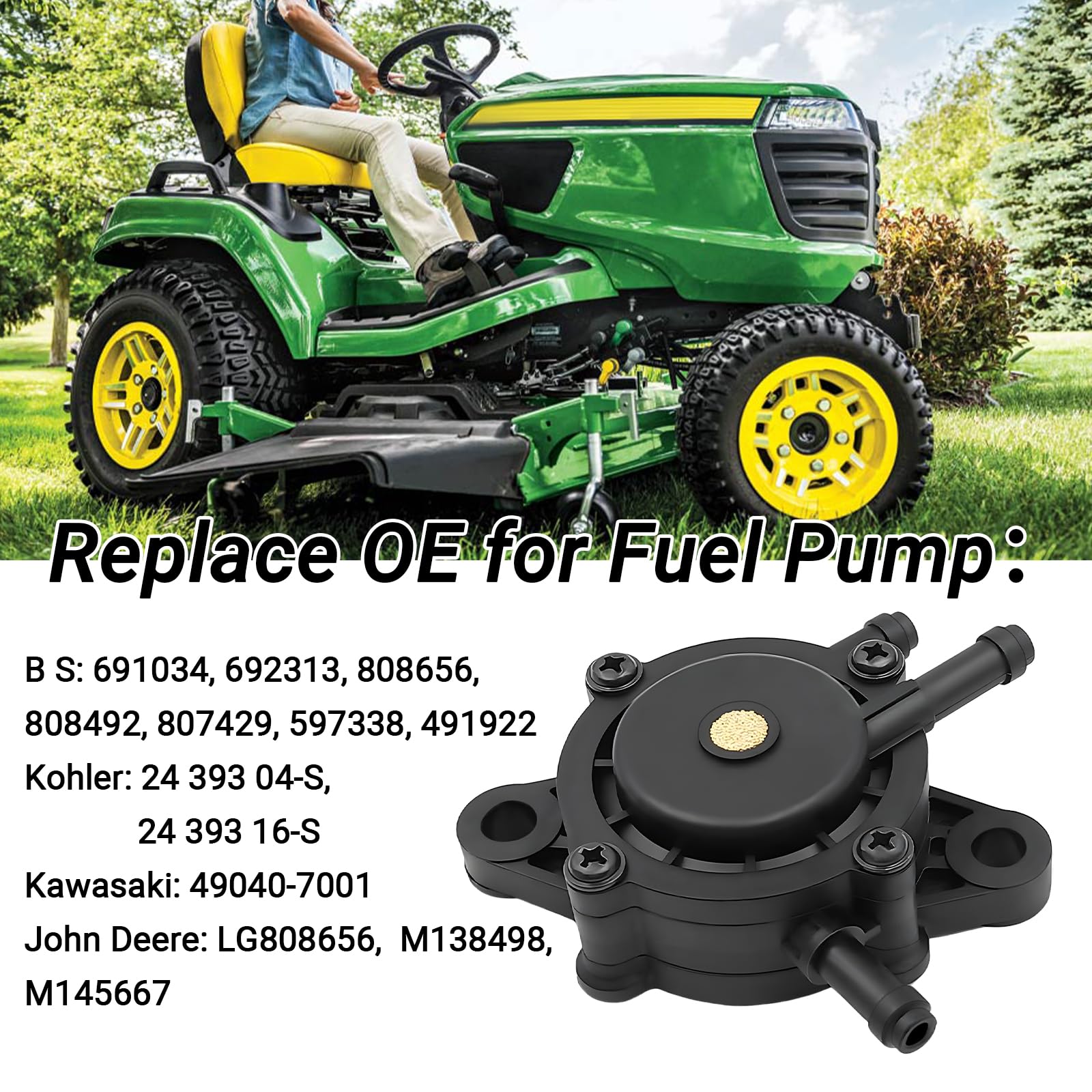 Amazon.com: 808656 Fuel Pump Kit for Intek Extended Life V